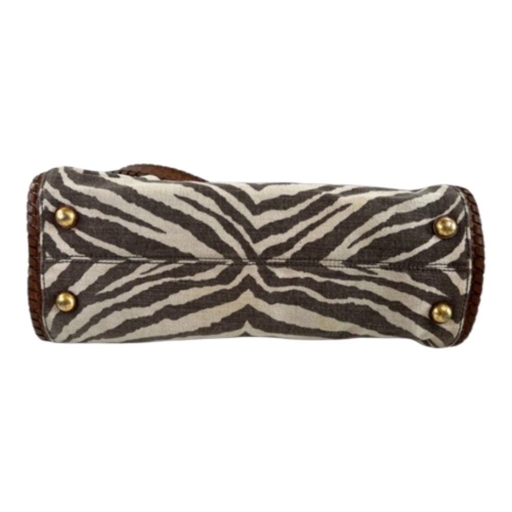 MICHAEL Michael Kors Hamilton Zebra Print Tote - Picture 4 of 7